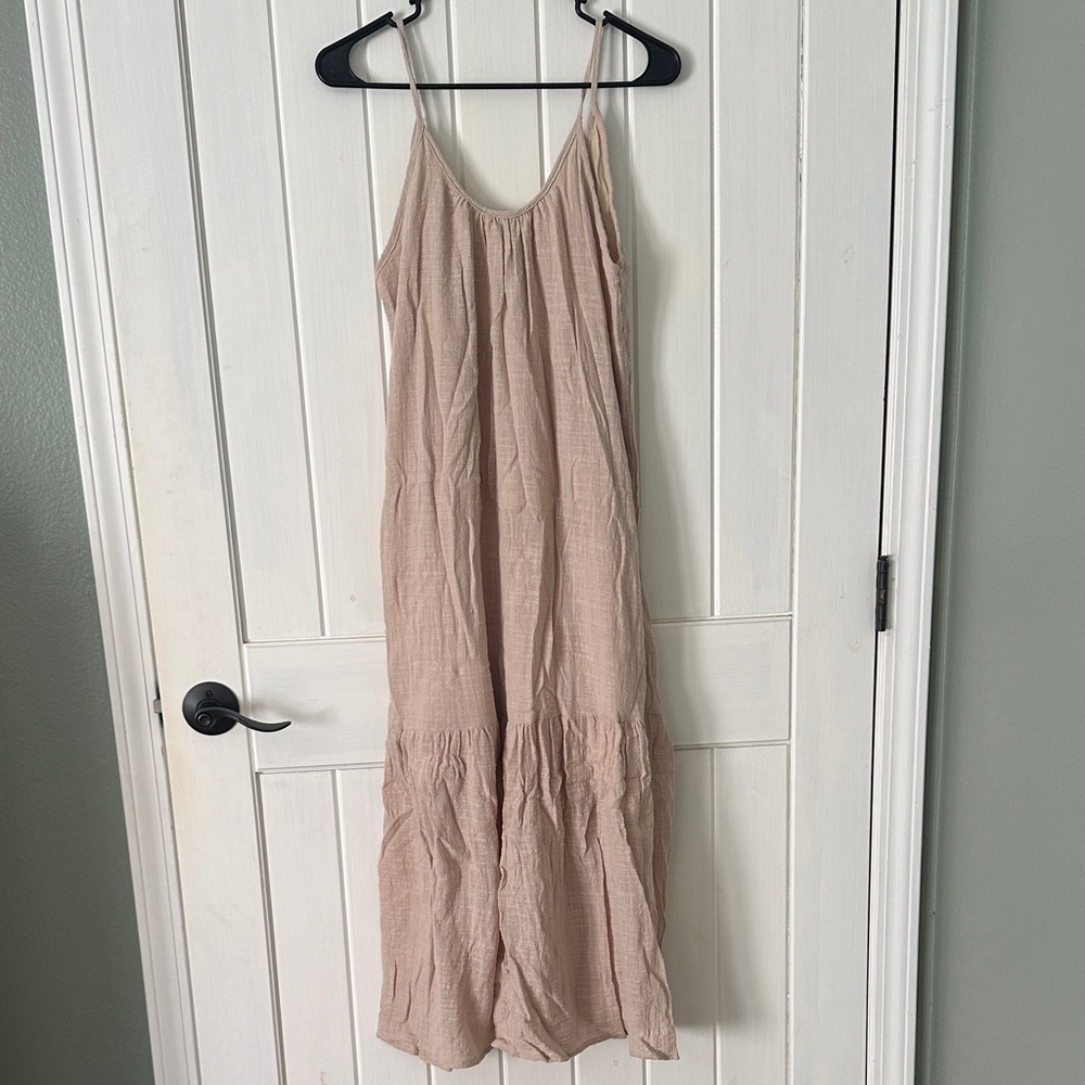 Altar’d state Beige Maxi Dress